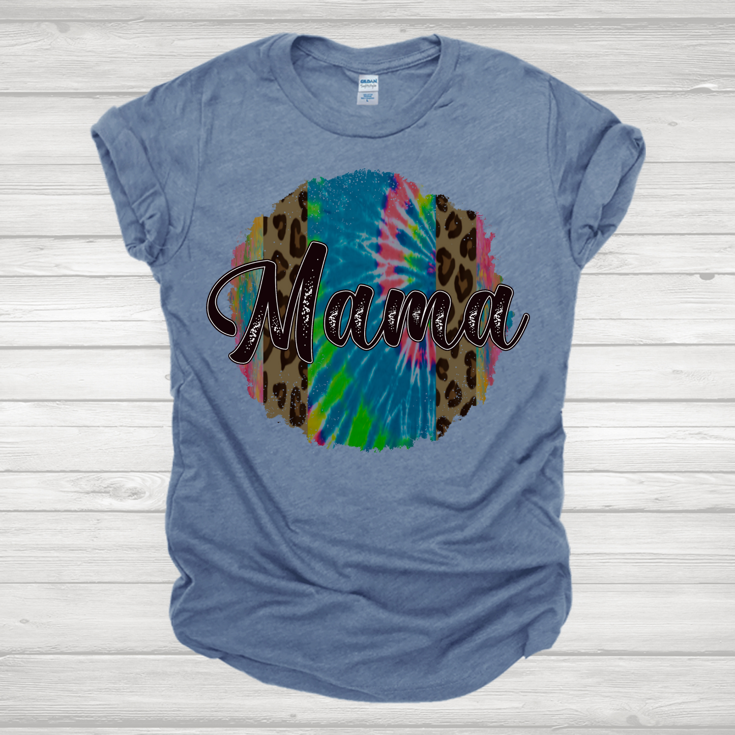 Mama Tie Dye Transfer