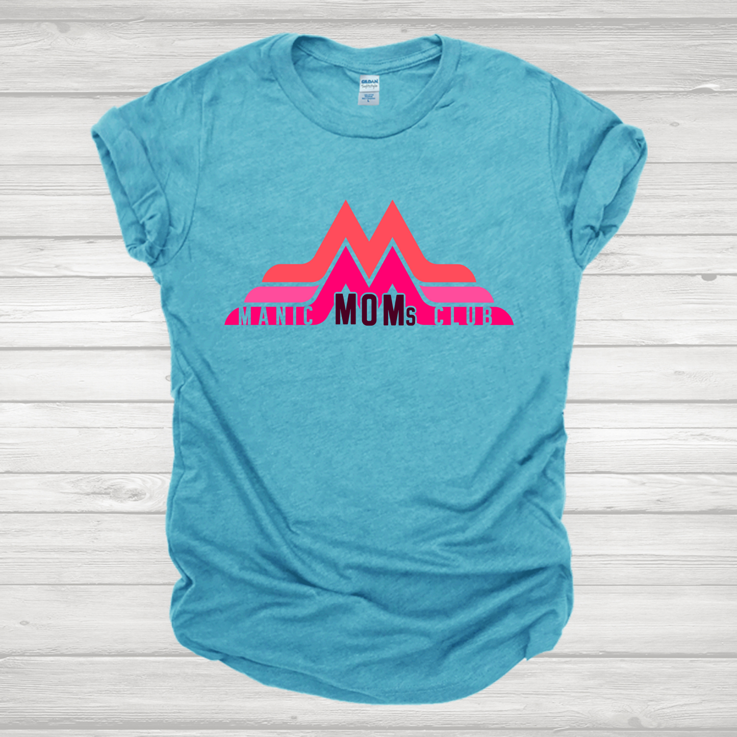Manic Moms Club Pinks Transfer