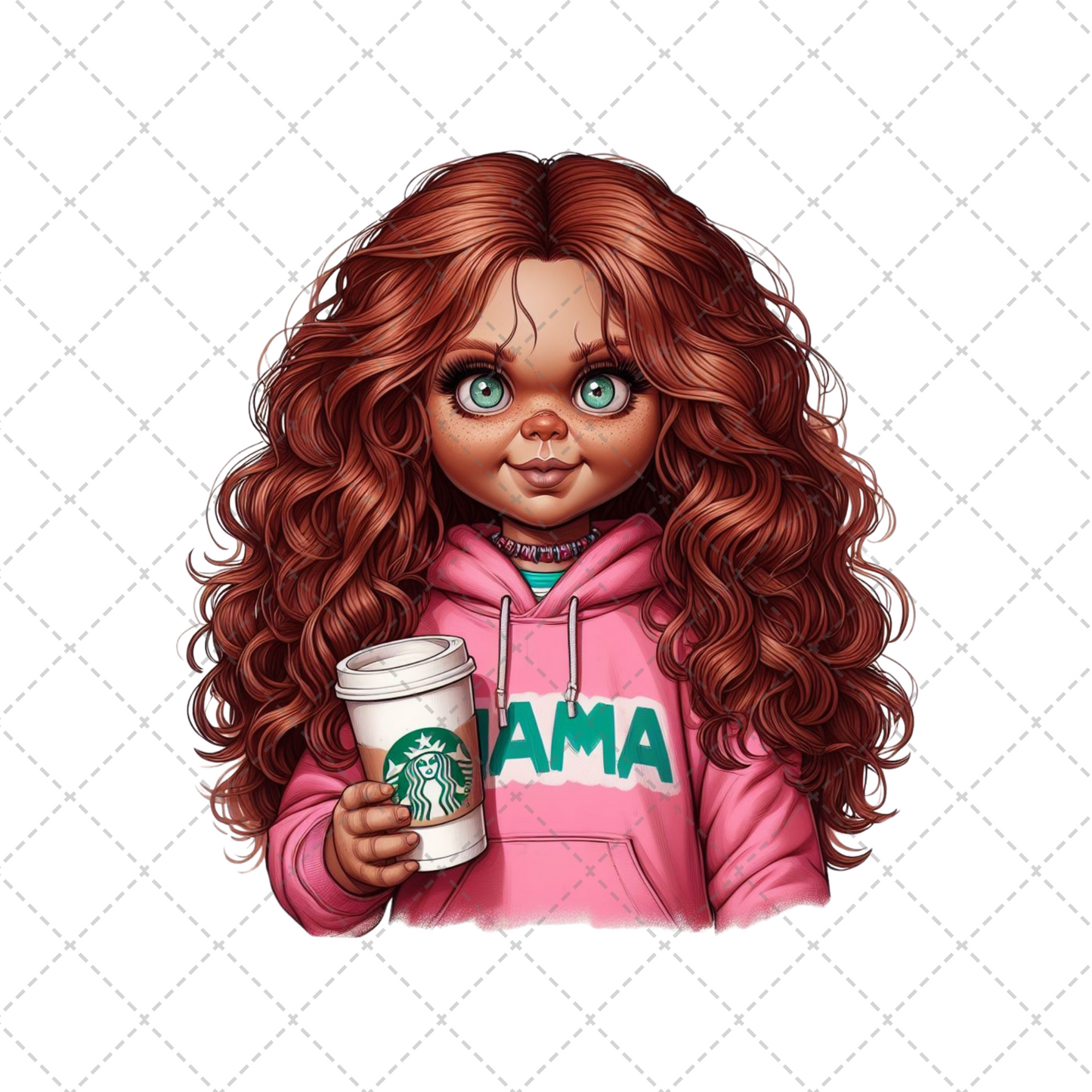 Doll Spooky Fam ** MULTI PART** SOLD SEPARATELY** Transfer