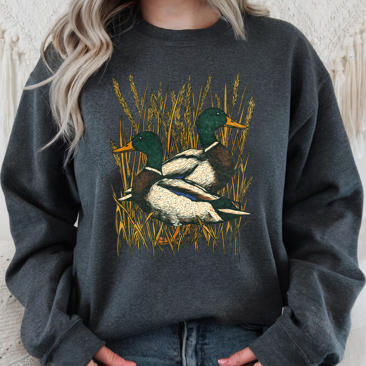 Vintage Duck Transfer