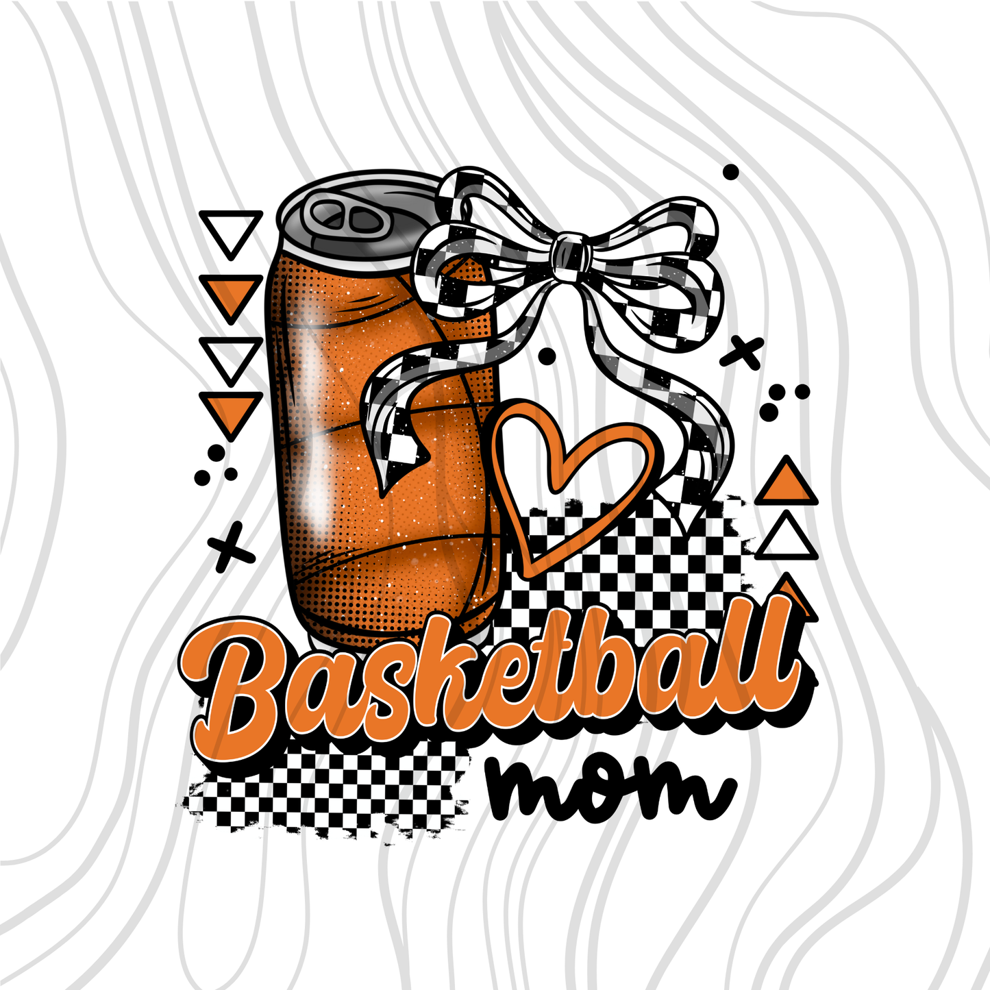 Basketball Mom Drink Can Transfer