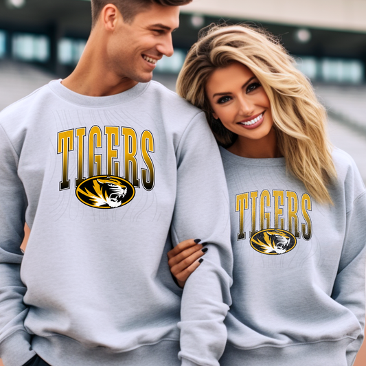 Tiger Huge Football Tall Transfer