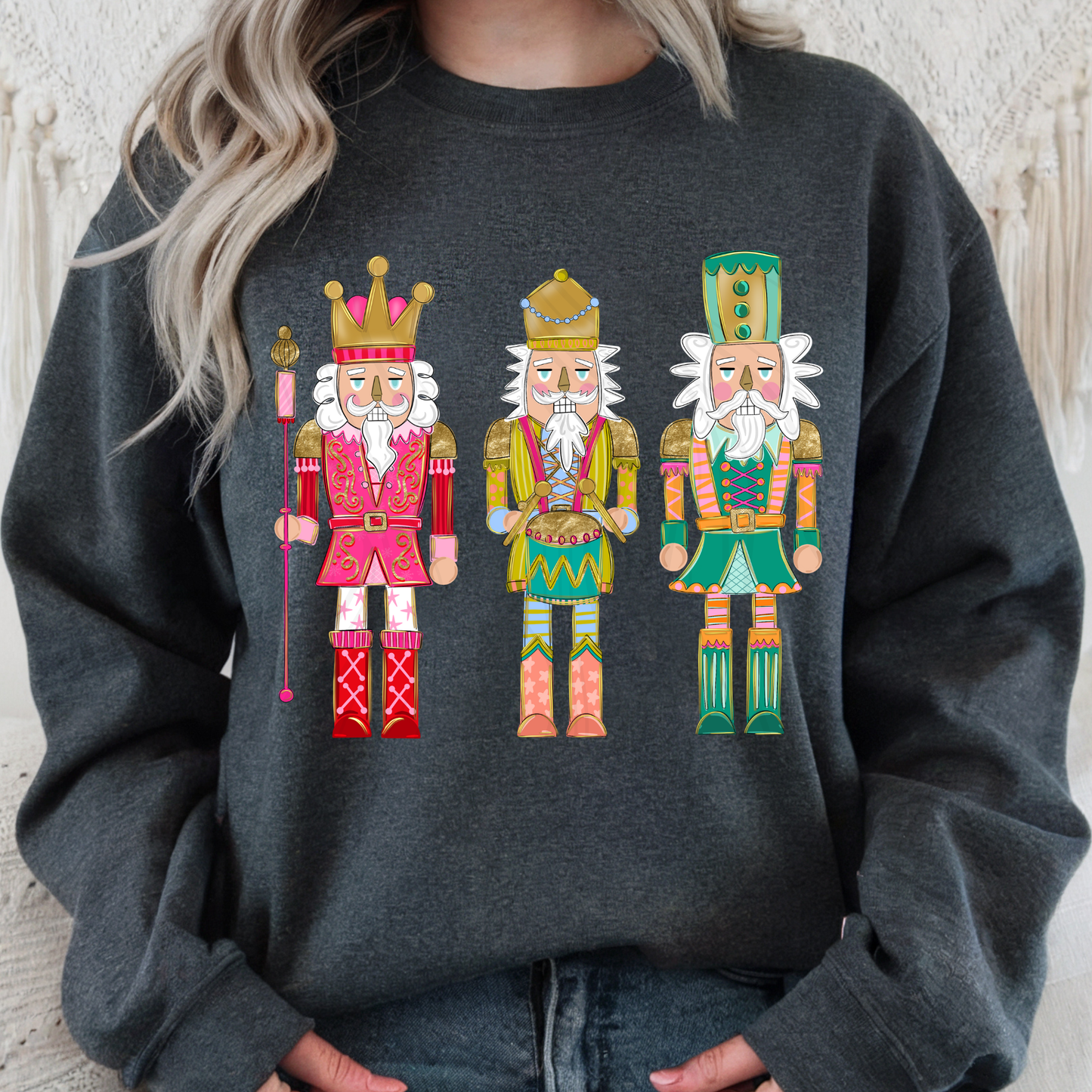 Multicolor Nutcracker Transfer**SOLD SEPARATLEY**