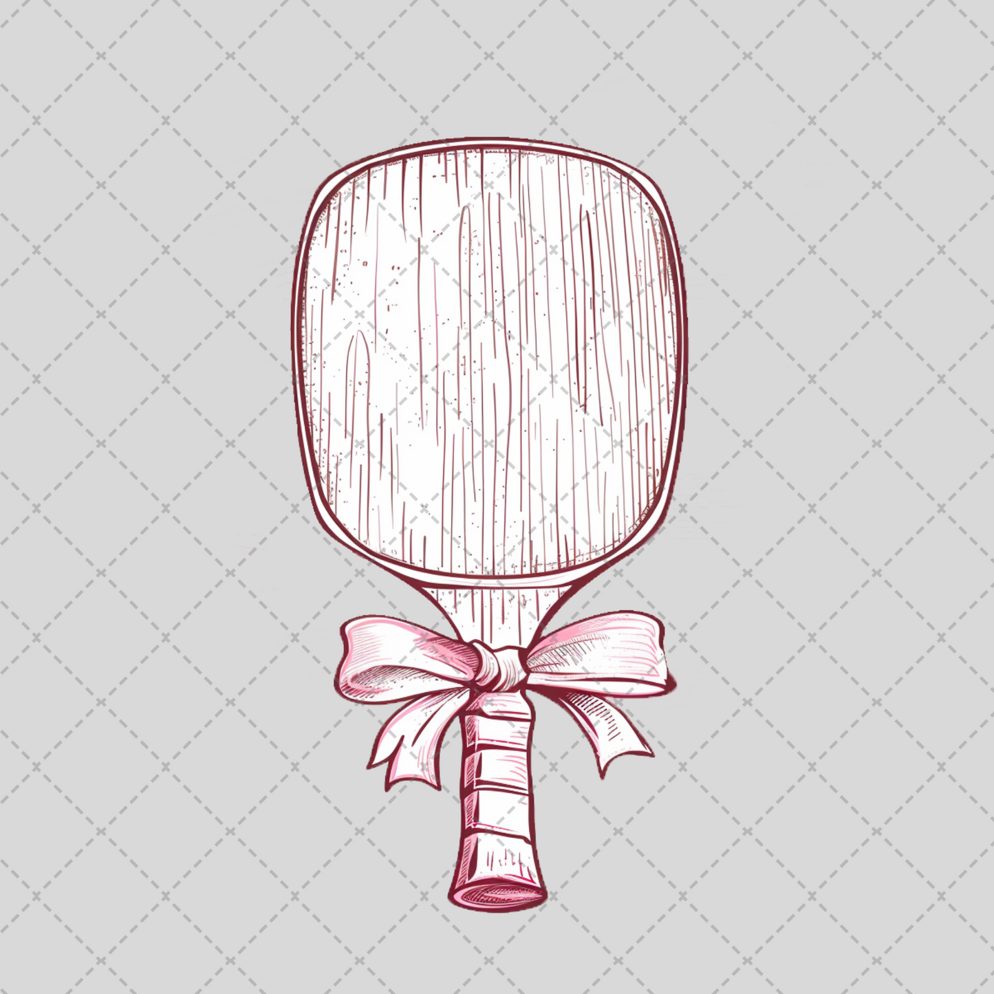 Pickleball Paddle Bow Transfer