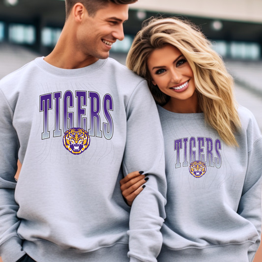 Tiger Huge Football Tall Transfer