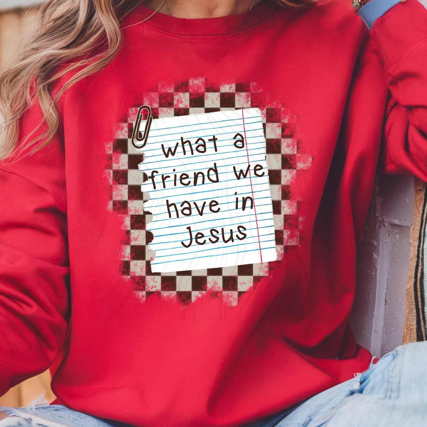 What A Friend We Have In Jesus Transfer**SOLD SEPARATELY**