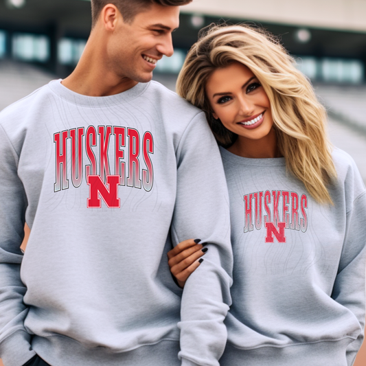 Husker Huge Football Tall Transfer