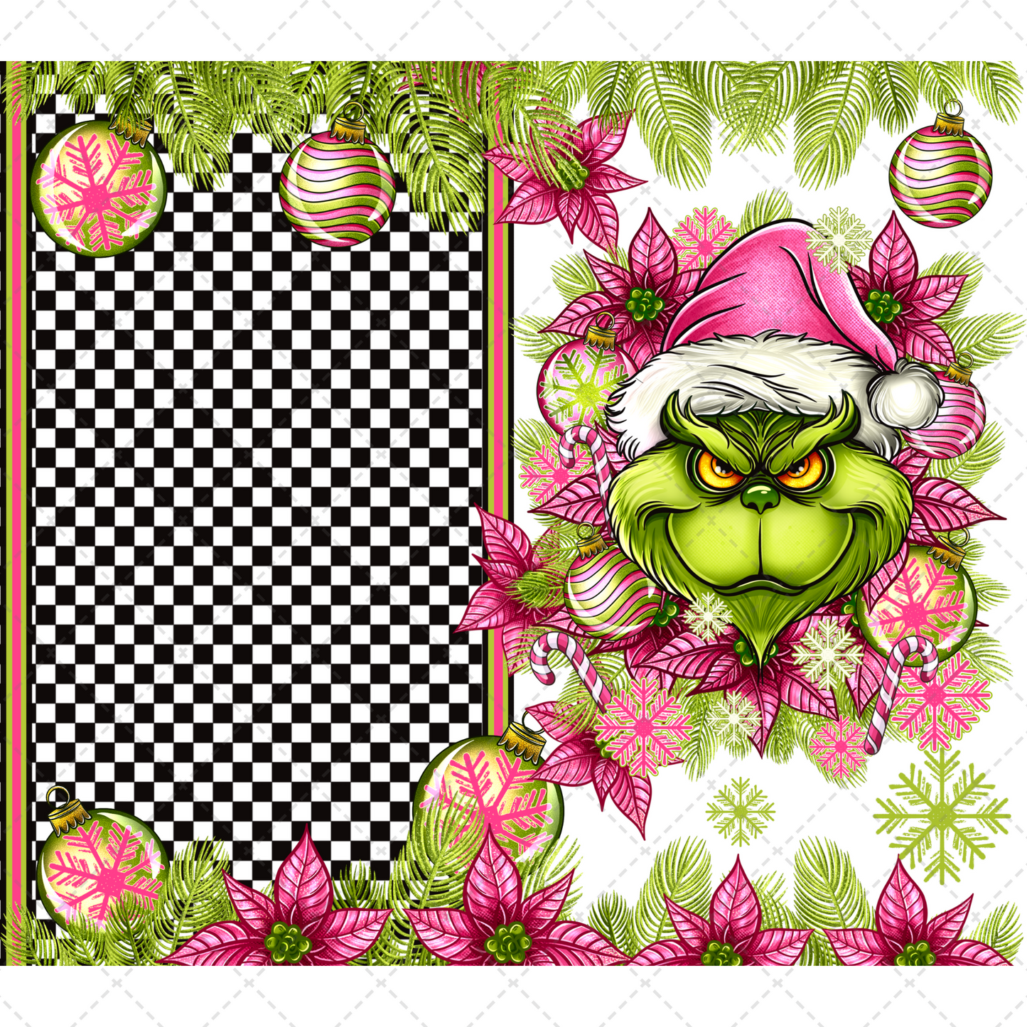 Green Guy Tumbler Transfer