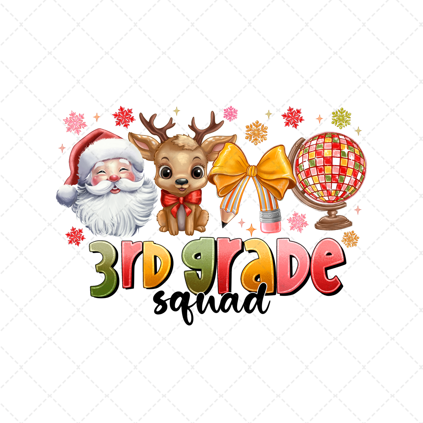 3rd Grade Squad Christmas Transfer