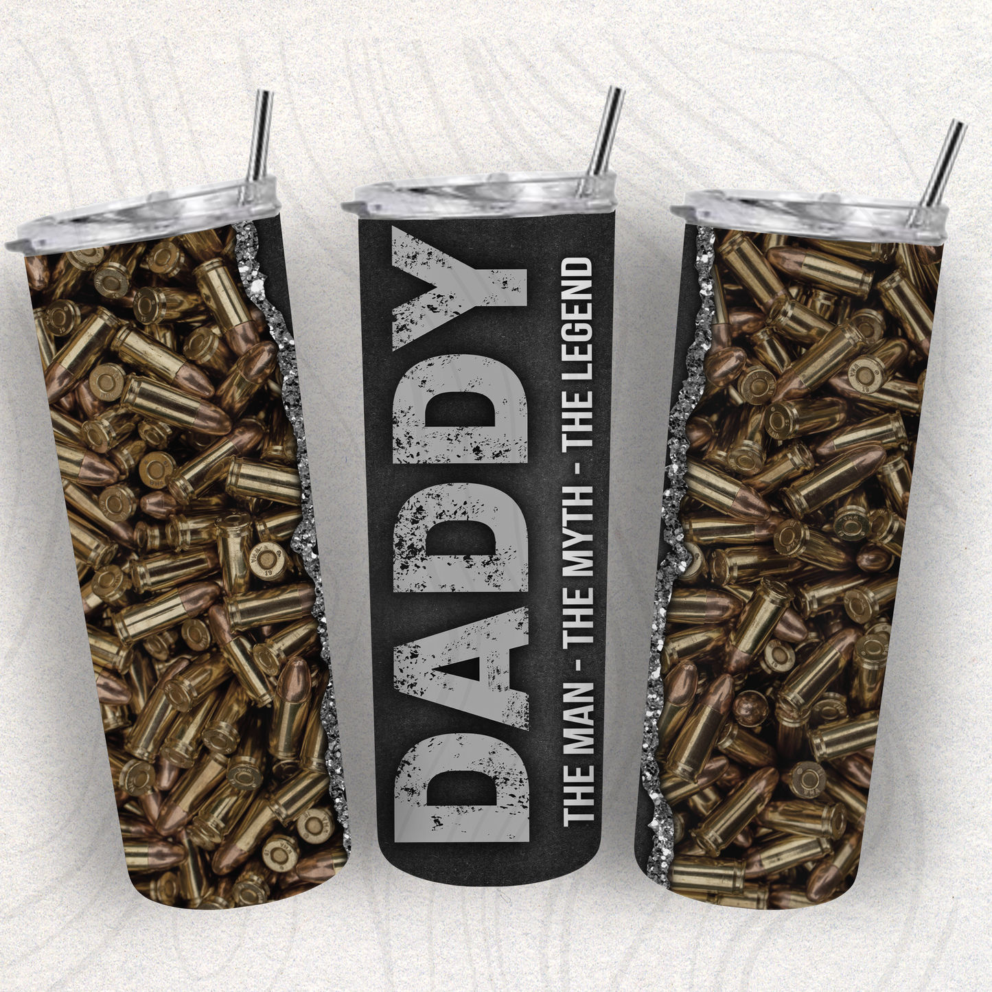 Daddy Tumbler Wrap Transfer