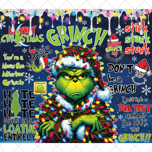 Don't Be A Gman Tumbler Wrap Transfer