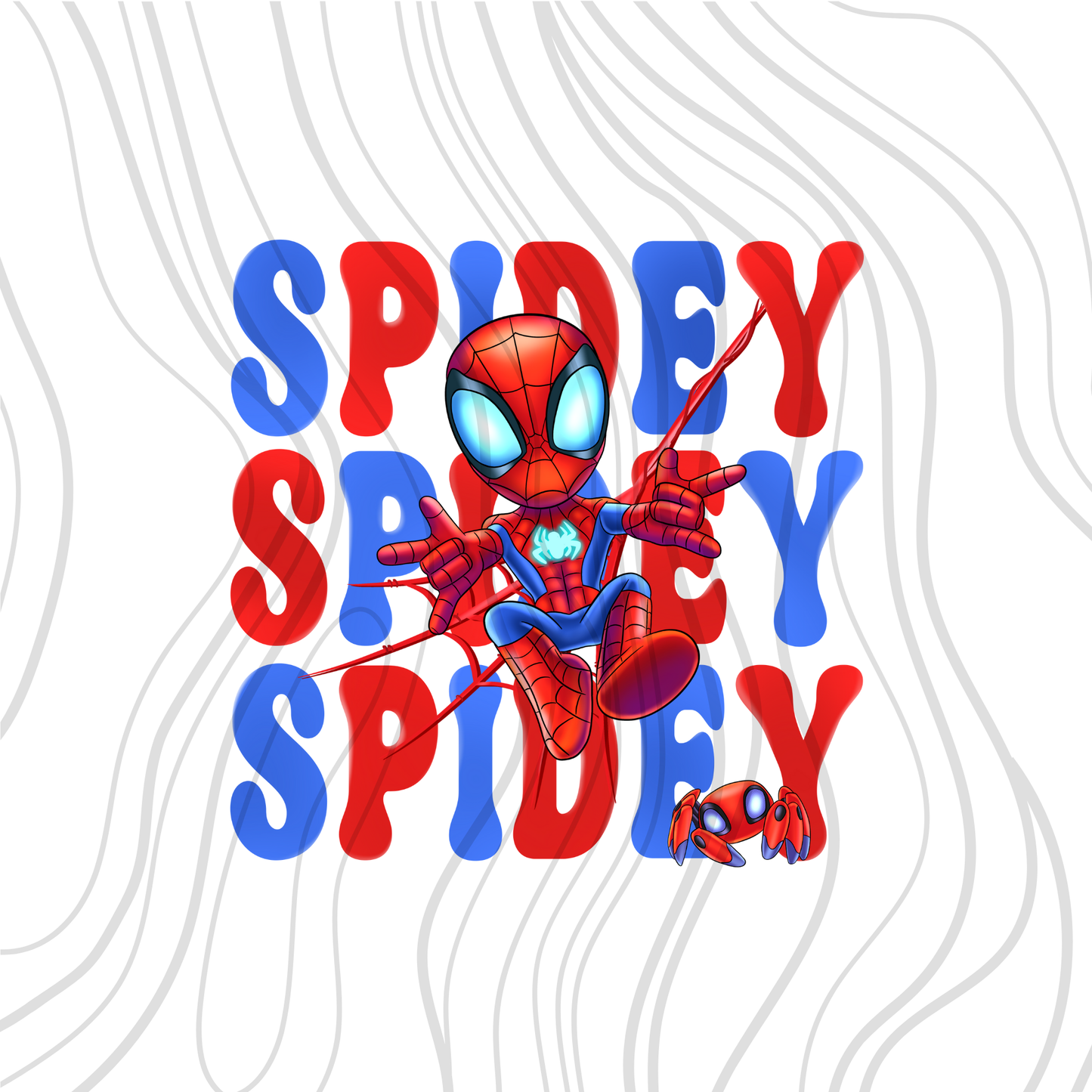 Stacked Spidey Transfer