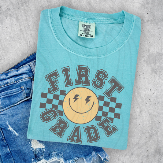 1st Grade Checkered Transfer
