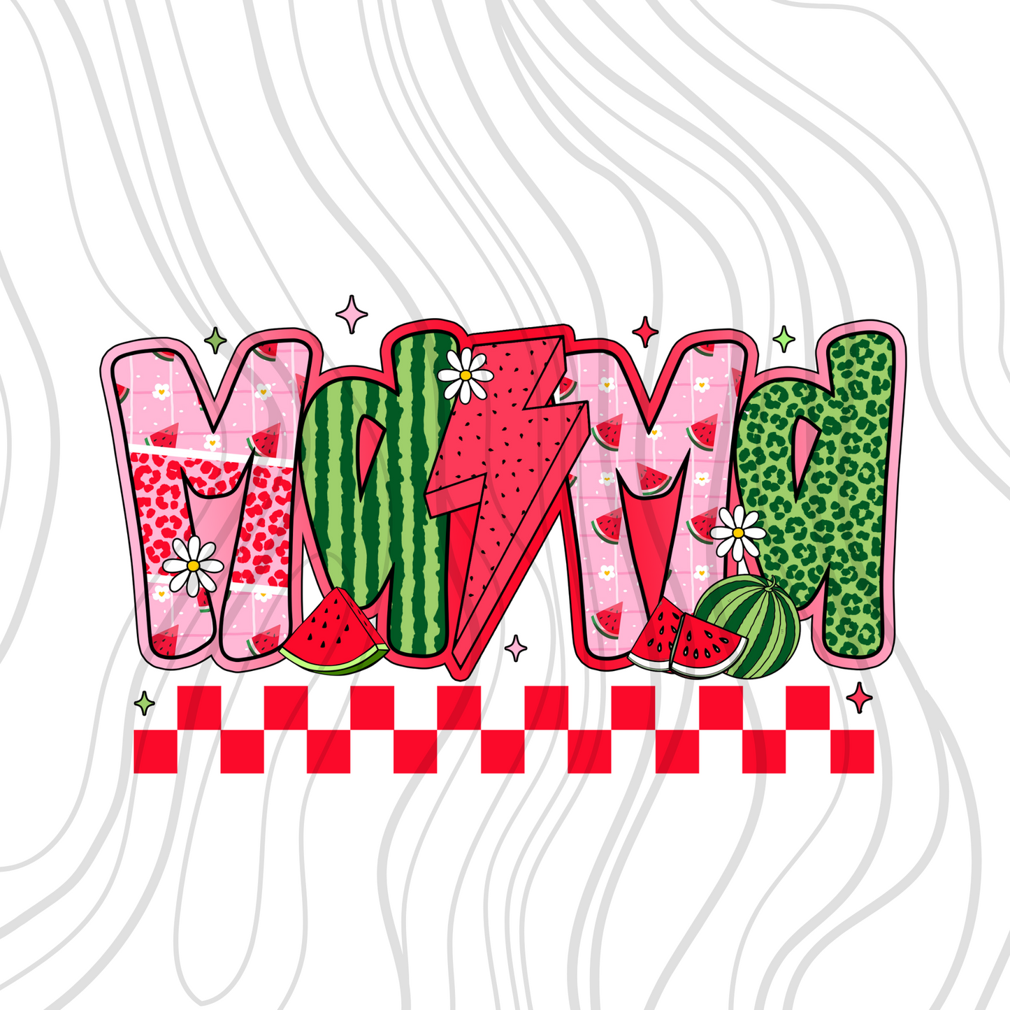 Mama Watermelon Transfer