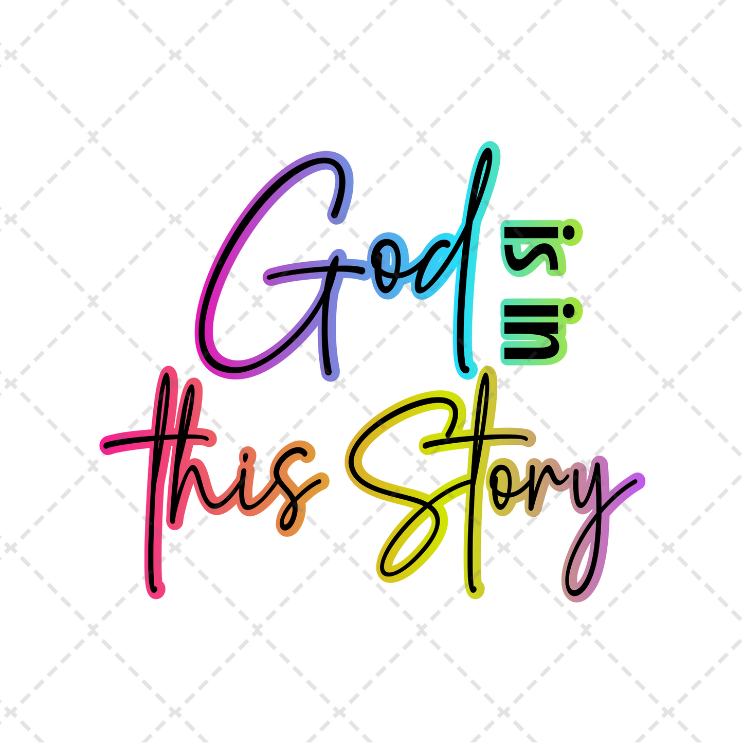 God Is In Neon Transfer