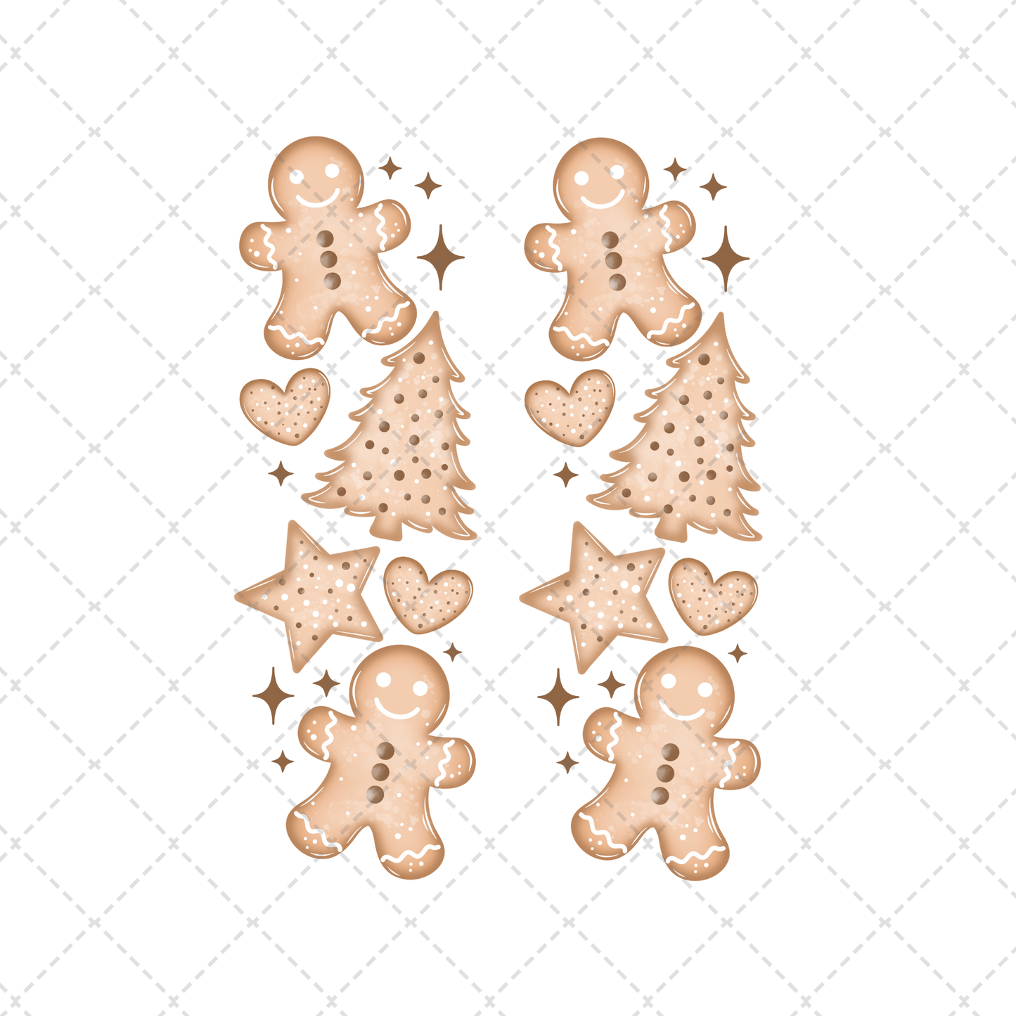 Christmas Cookie Junkie ** TWO PART* SOLD SEPARATELY** Transfer