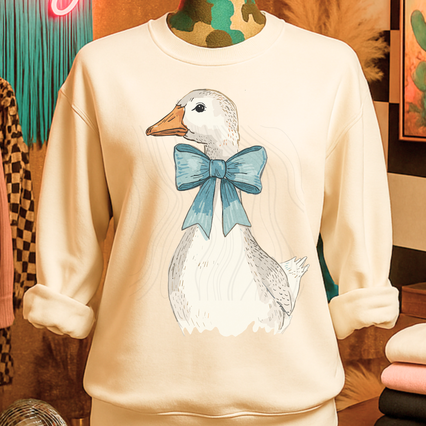 Goose Portrait Transfer