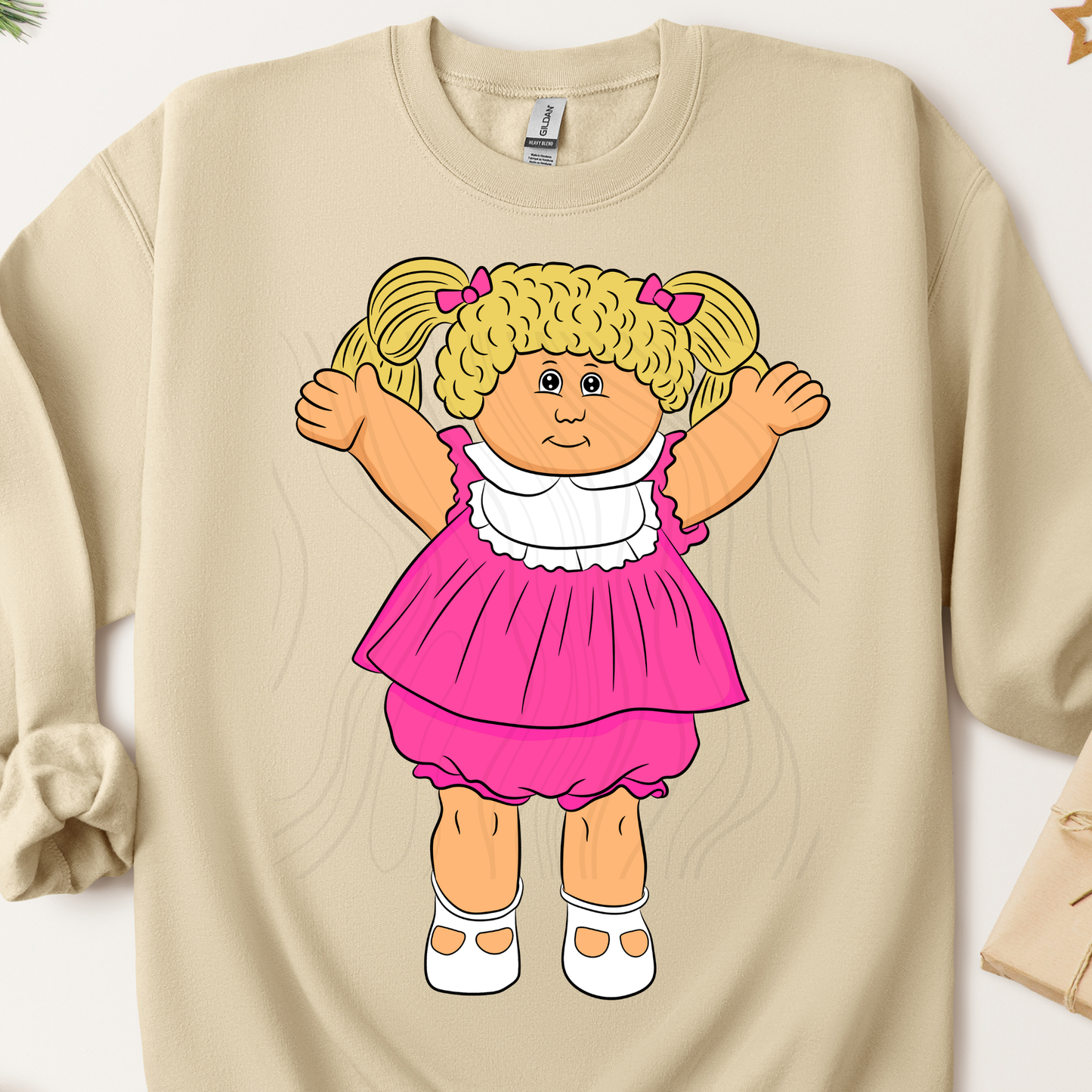 Patch Doll Transfer**SOLD SEPARATELY**