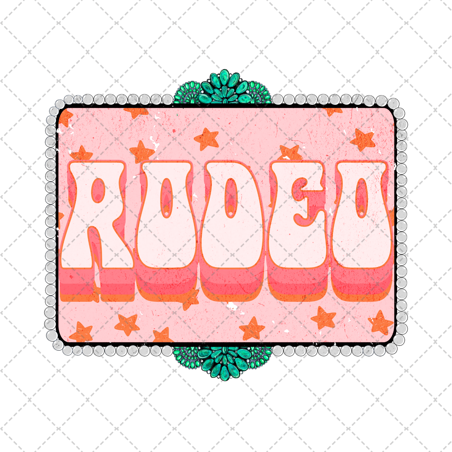 Rodeo Cowgirl Transfer