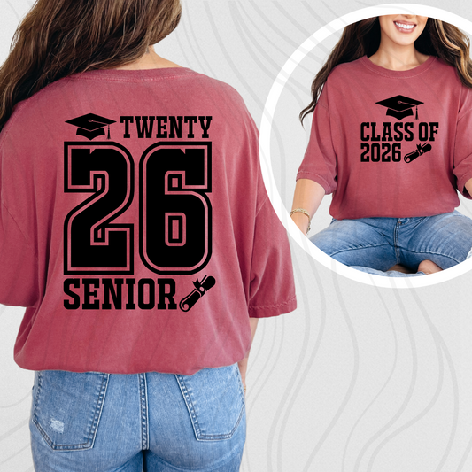 2026 Senior Transfer ** TWO PART* SOLD SEPARATELY**