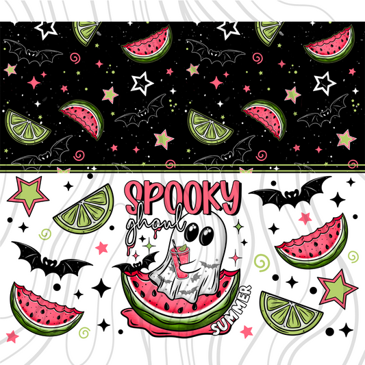 Spooky Ghoul Summer Tumbler Wrap