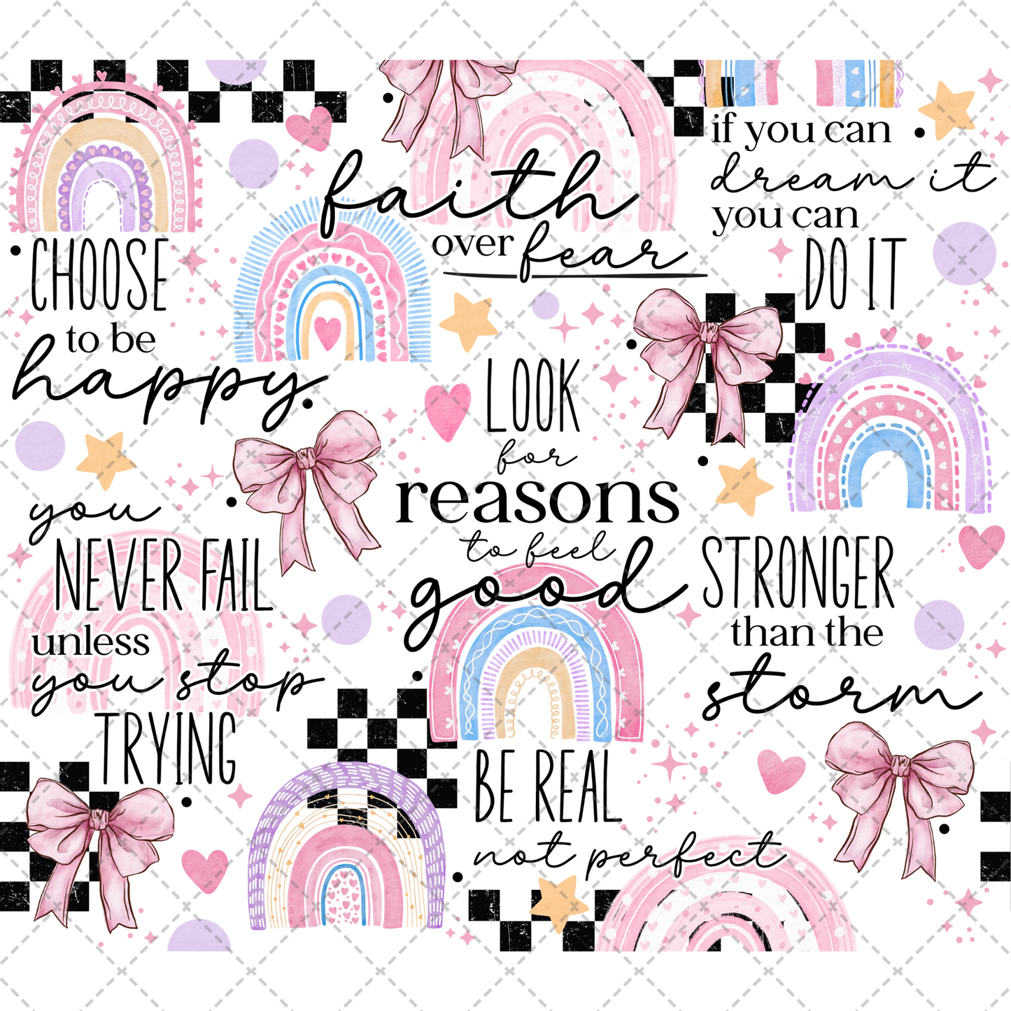 Faith Over Fear Tumbler Wrap
