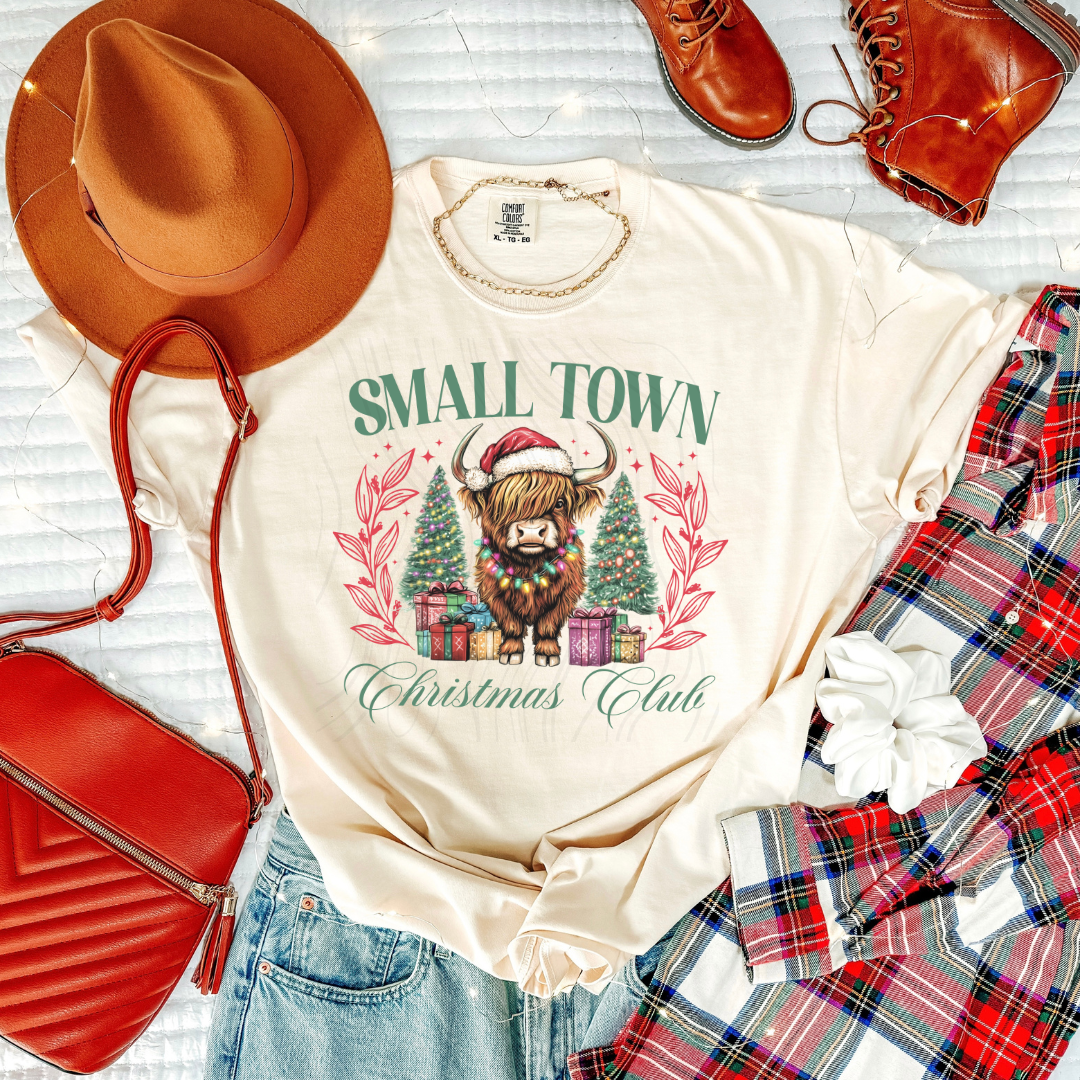 Small Town Christmas Club Transfer