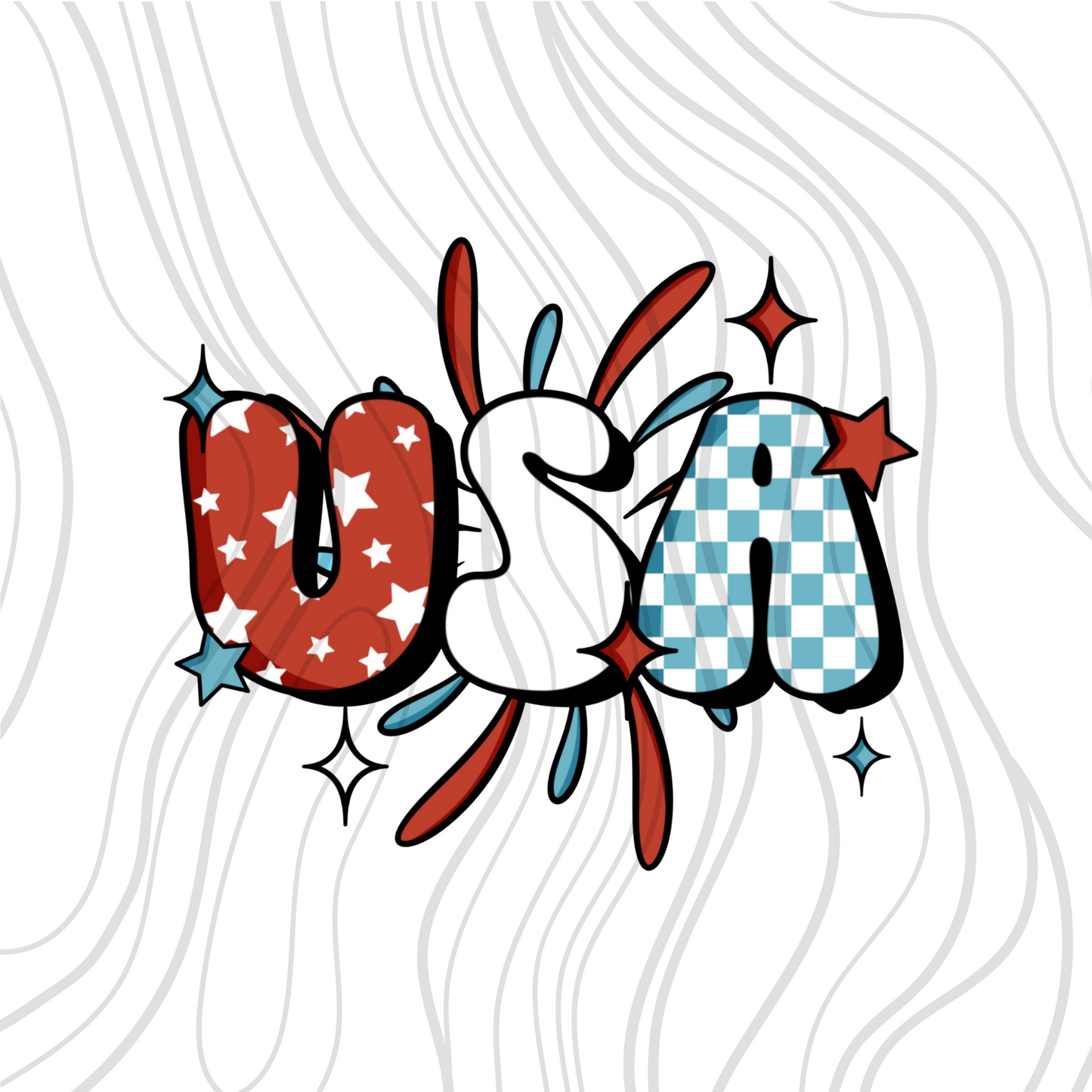 USA Transfer ** TWO PART* SOLD SEPARATELY**