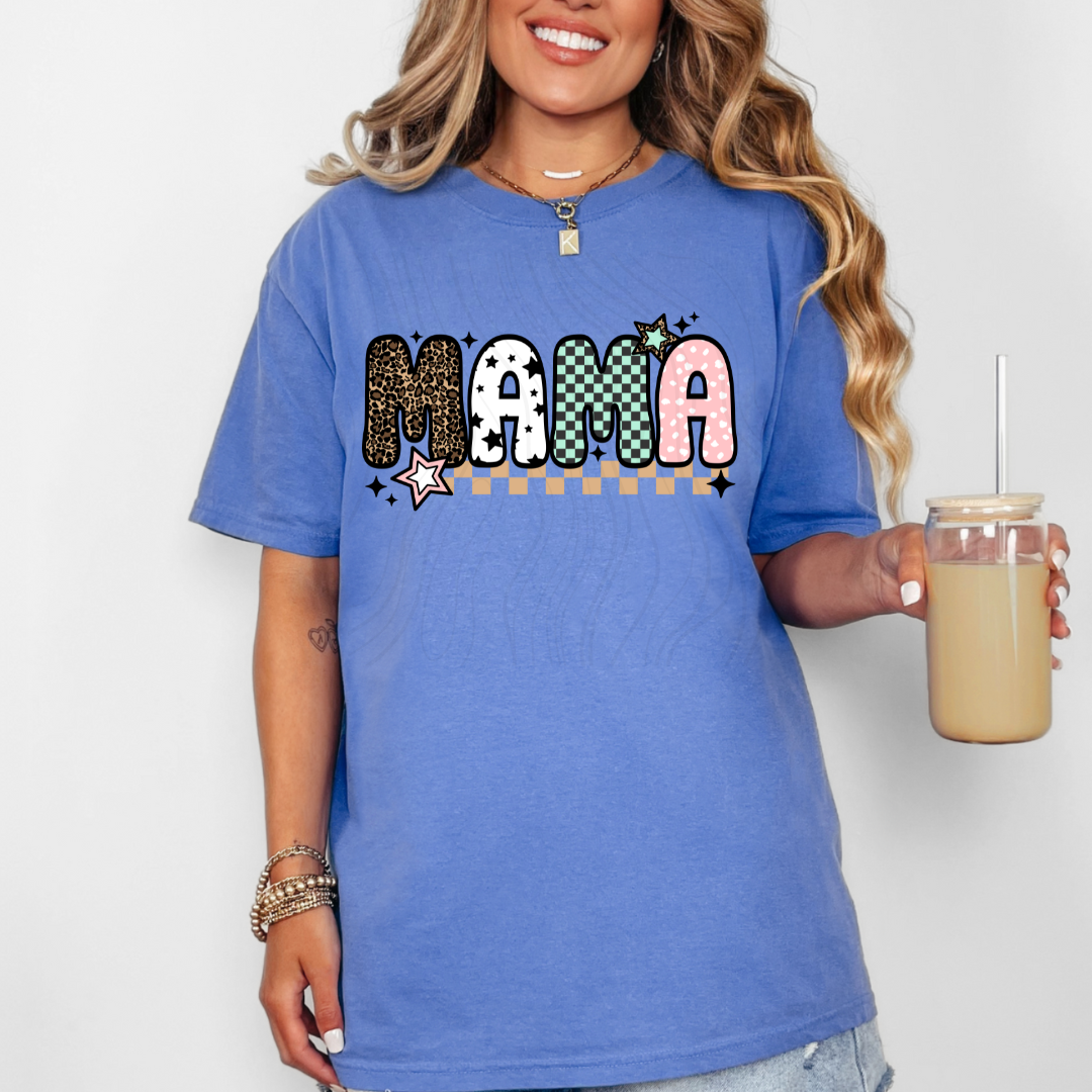 Leopard Pastel Mama Transfer