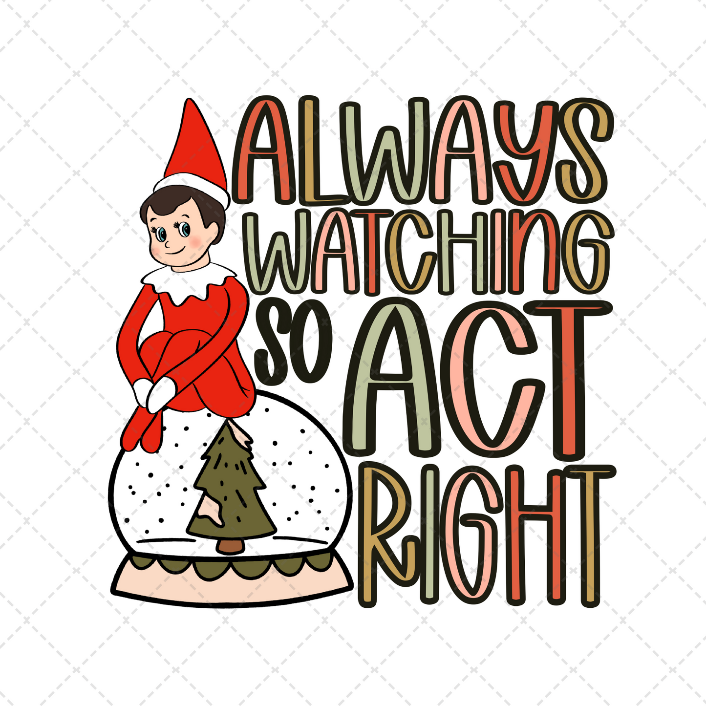 Elf Always Watching Transfer