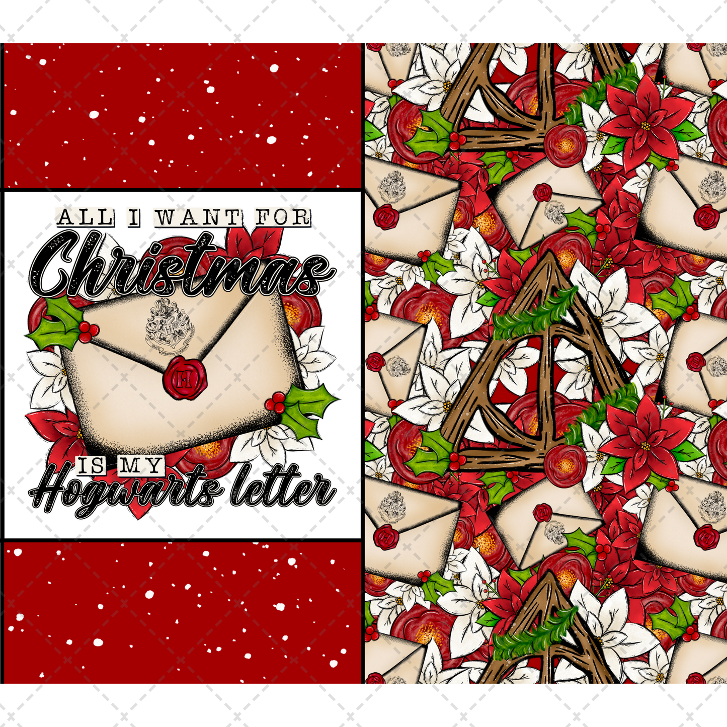 All I Want Tumbler Transfer