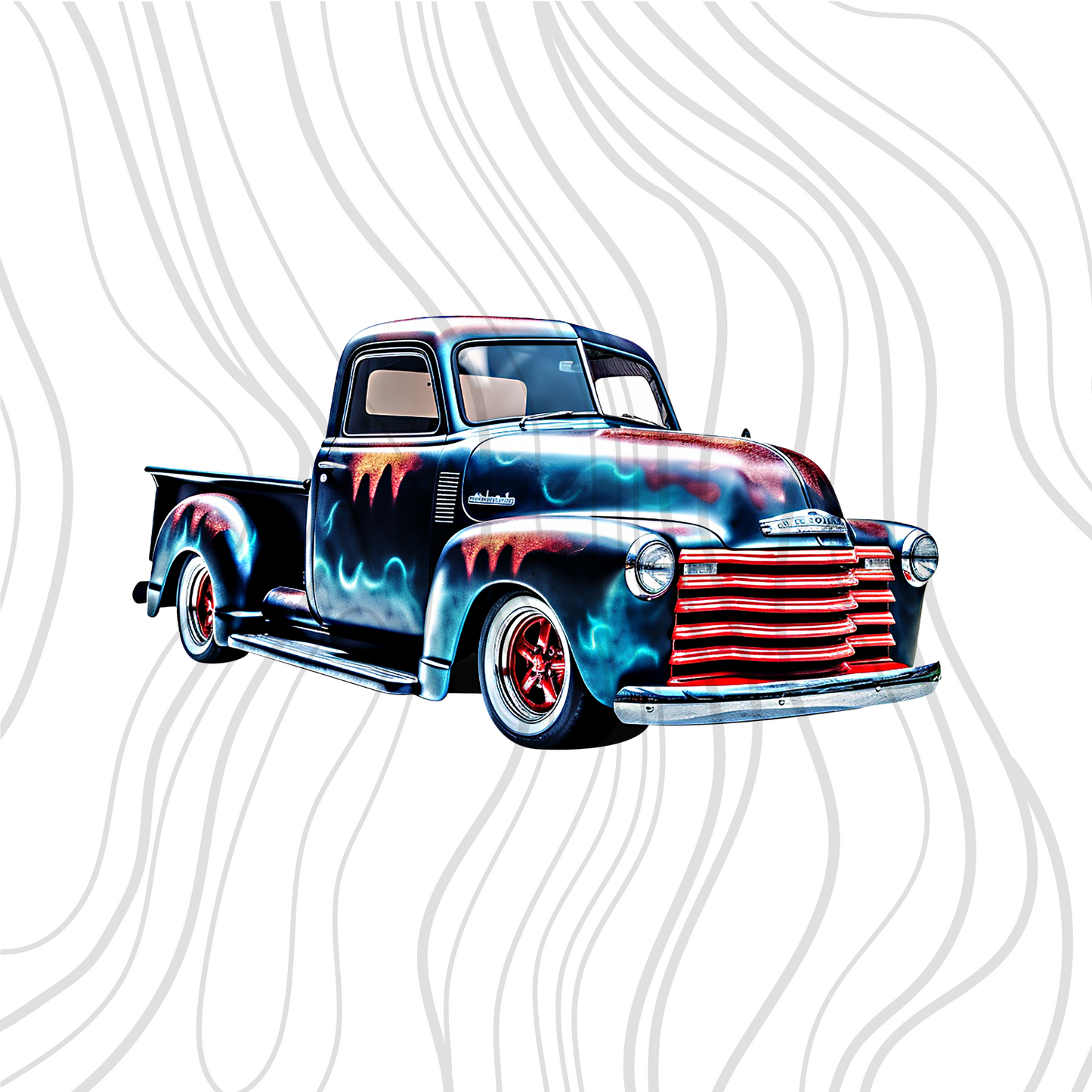 Smoke Low Rider Truck Transfer