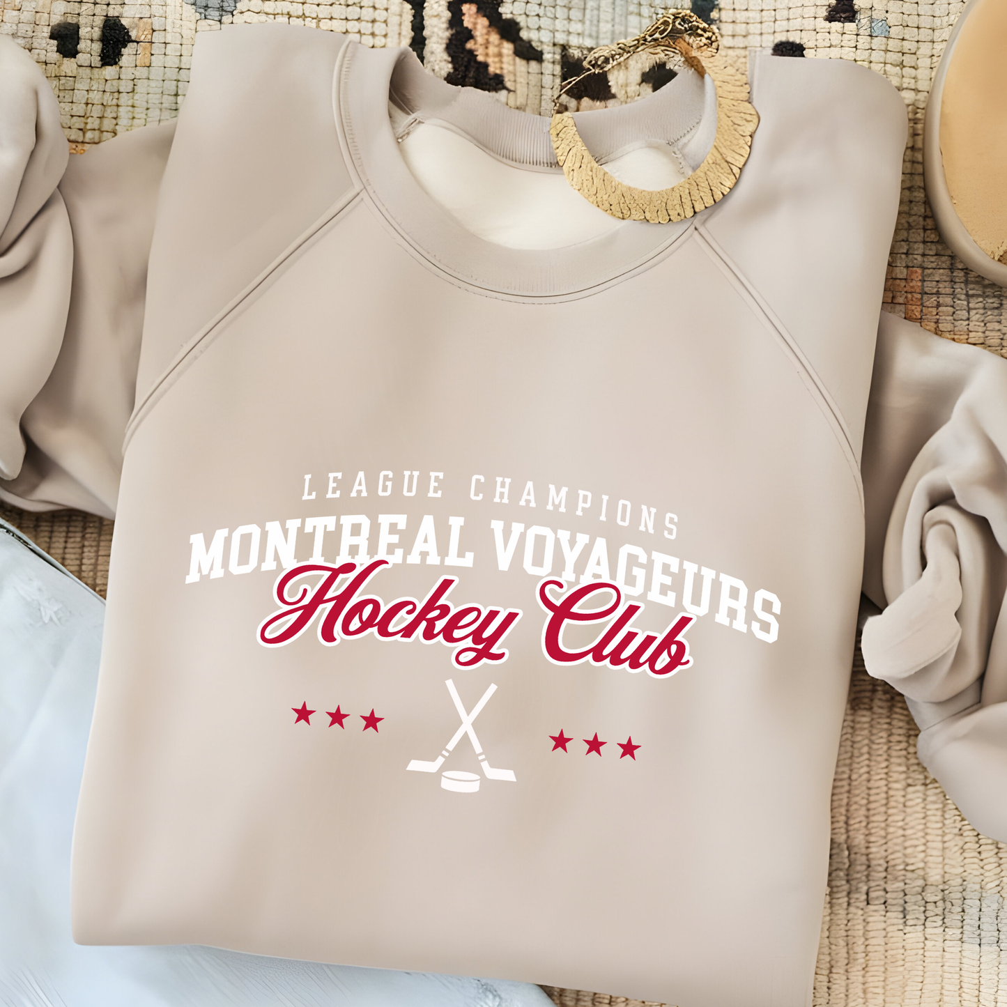Montreal Voyageurs Transfer - Black Writing**Sold Separately**