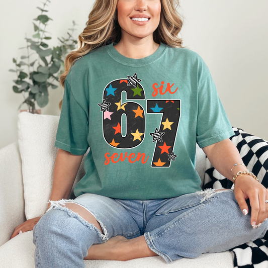 67 Colorful Star Transfer