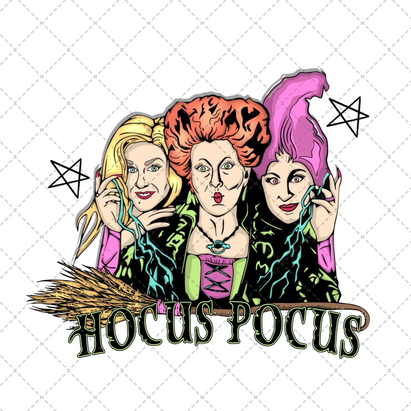 Enchanted Brooms ** TWO PART* SOLD SEPARATELY** Transfer