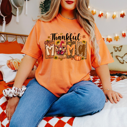 Chicken Thankful Mama Transfer