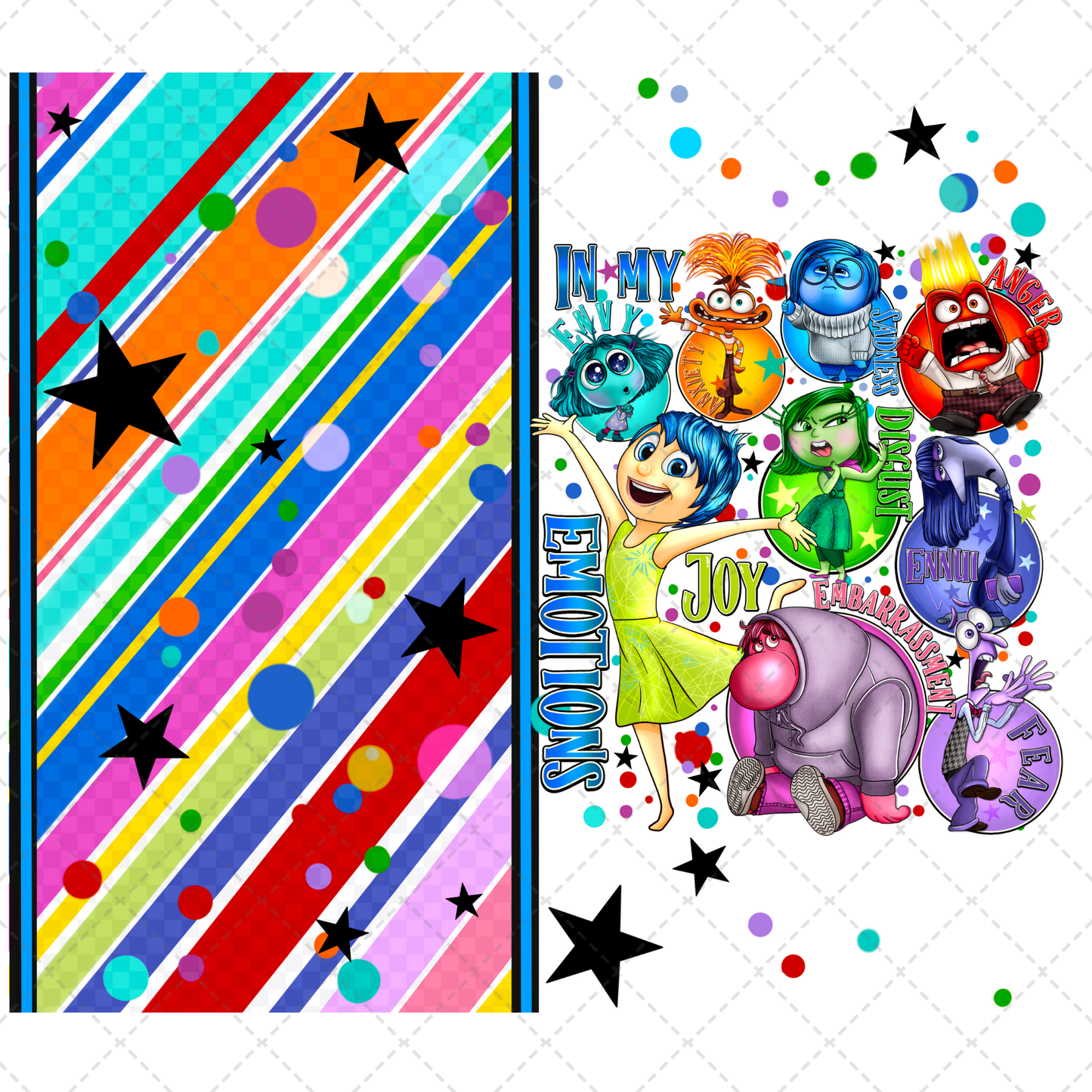 In My Emotions Tumbler Wrap