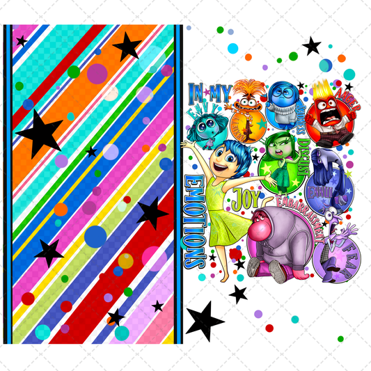 In My Emotions Tumbler Wrap