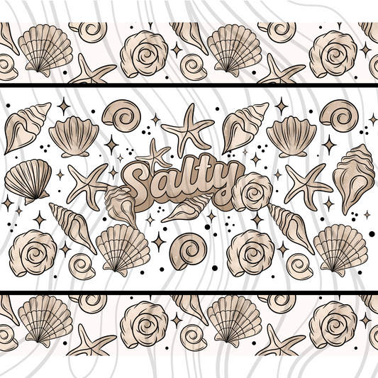 Salty Shells Tumbler Wrap