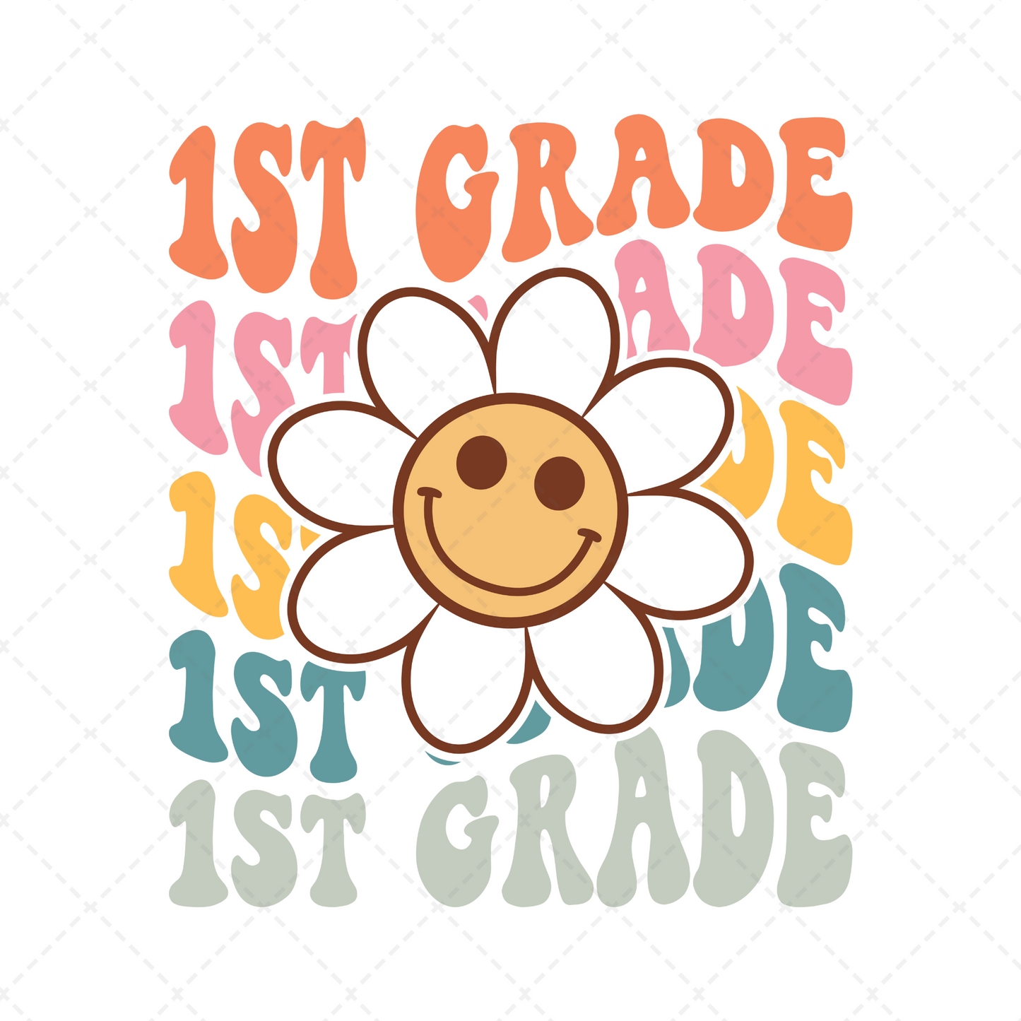 1st Grade Flower Transfer