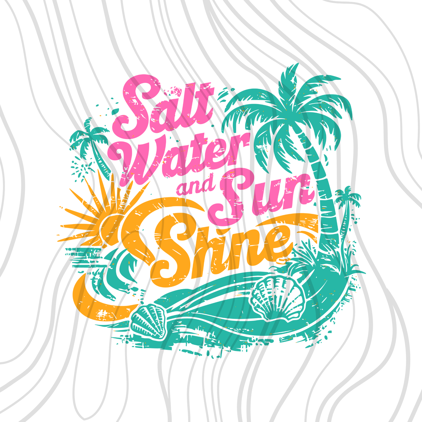 Salt Water And Sun Shine Transfer
