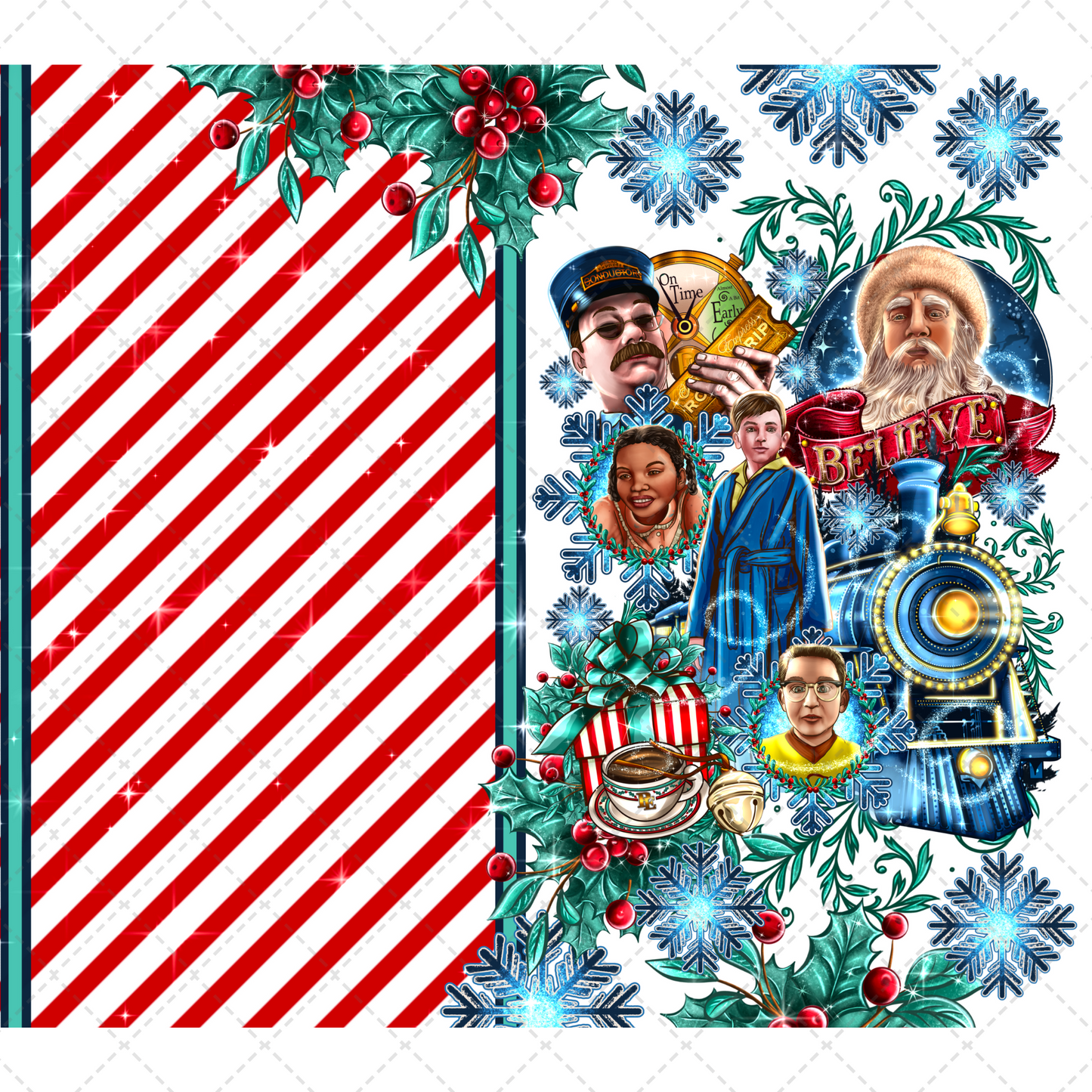 Believe Tumbler Transfer