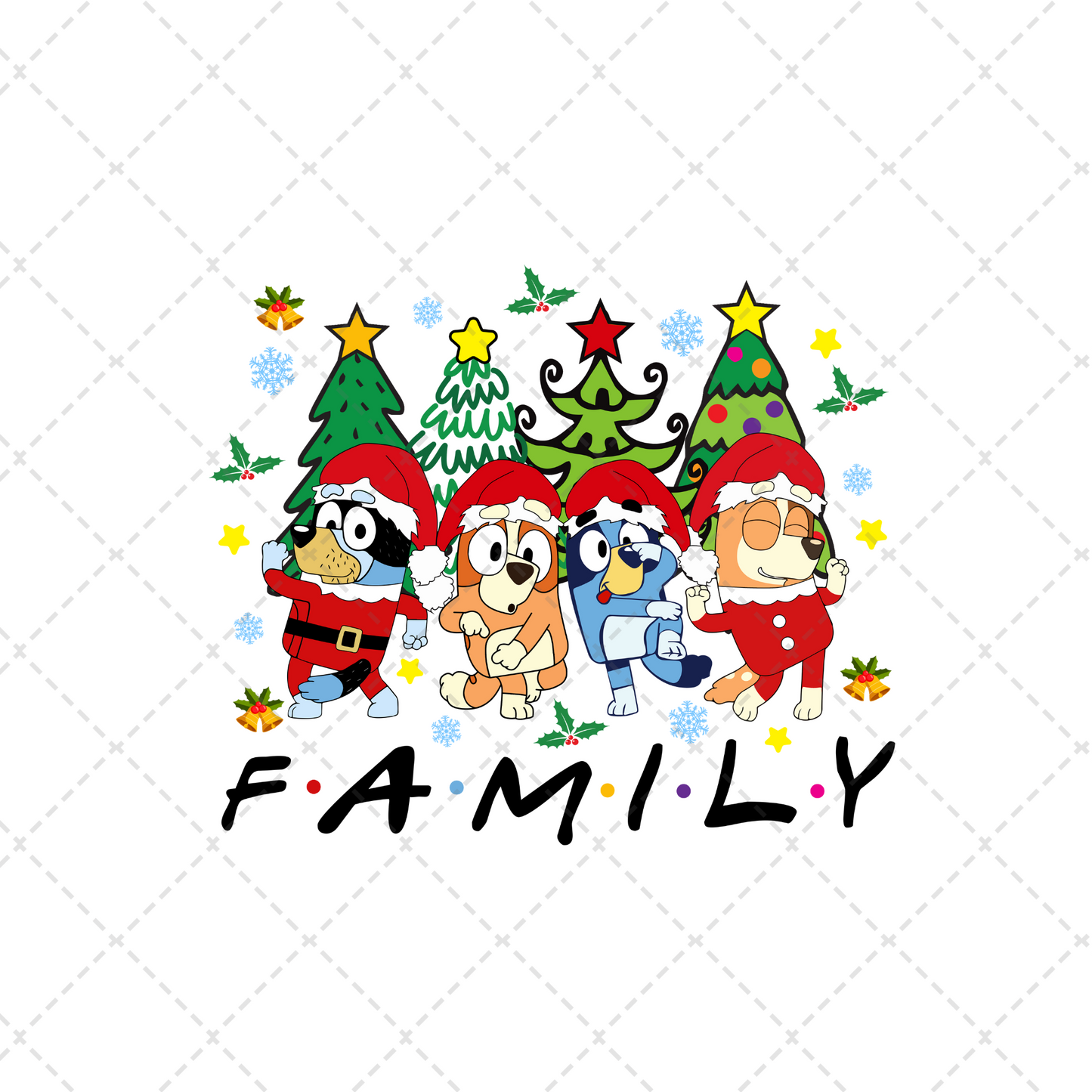 Family Blue Transfer