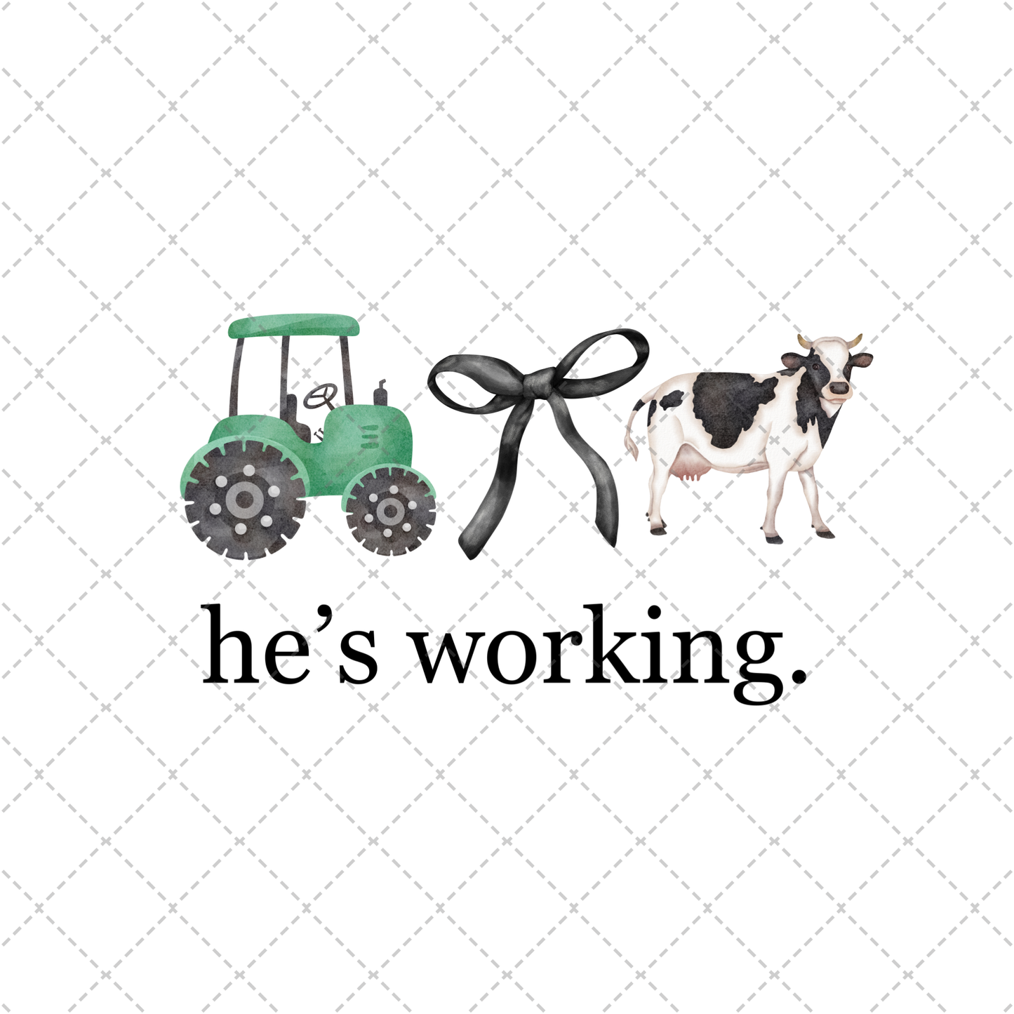 He's Working Farmer Transfer