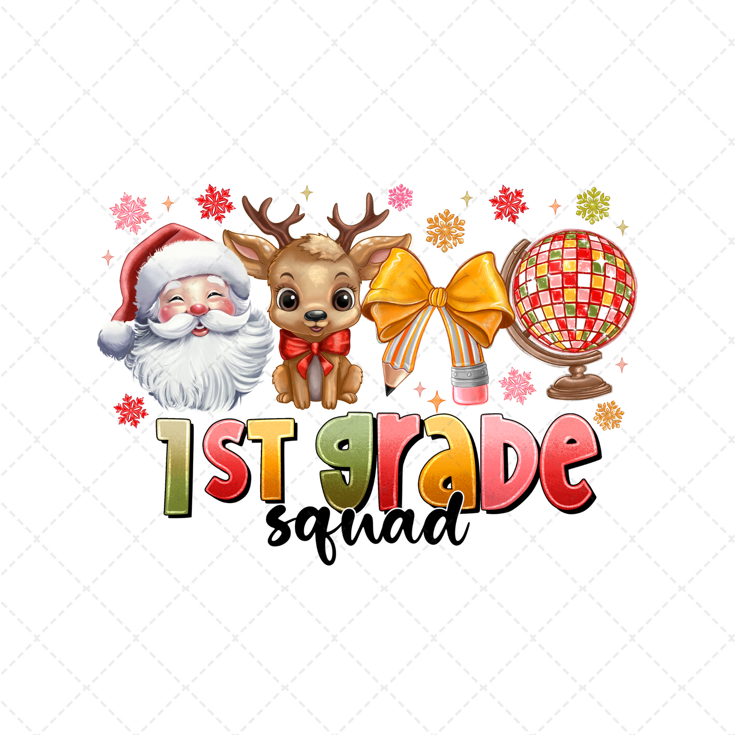 1st Grade Squad Christmas Transfer