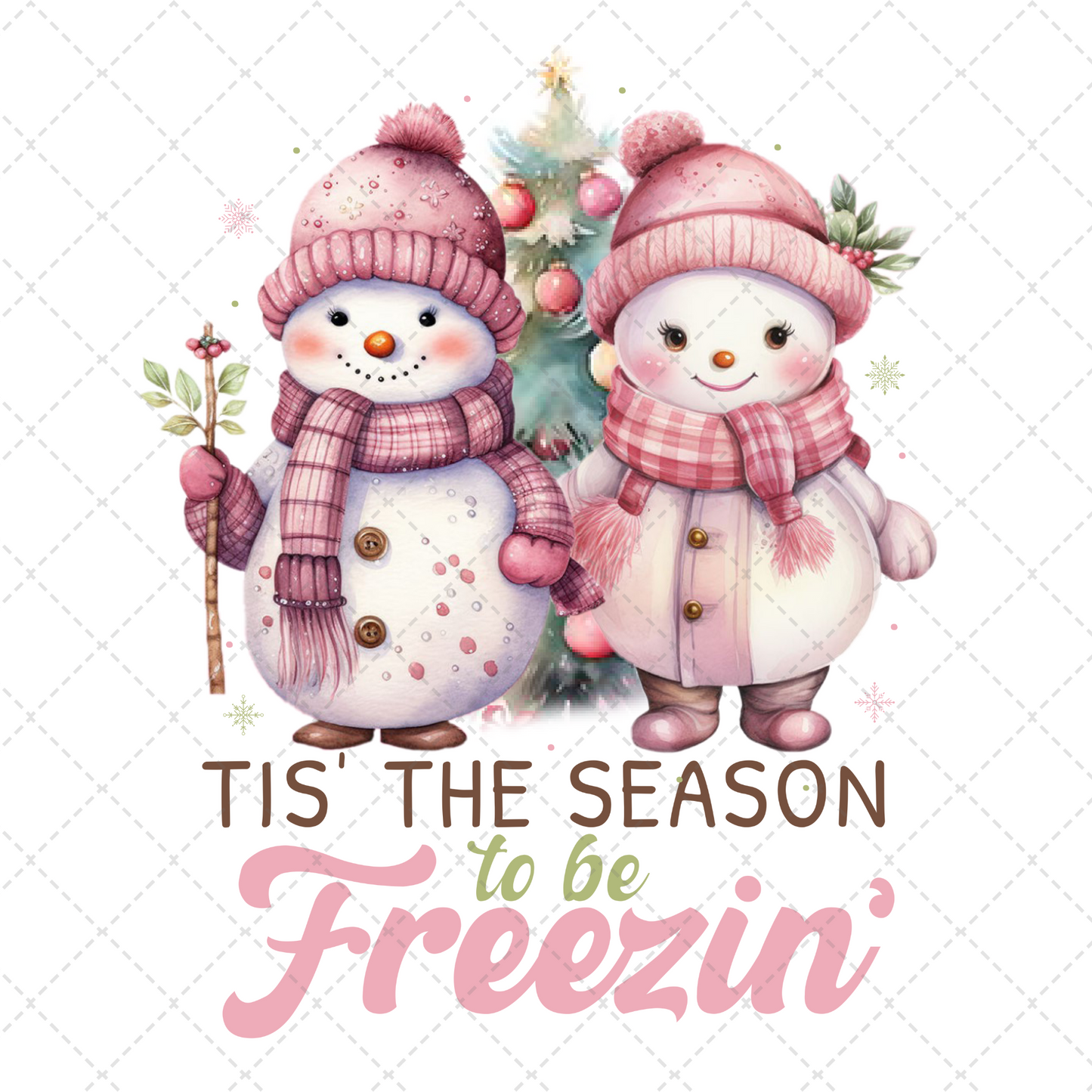 Tis The Season To Be Freezin Transfer