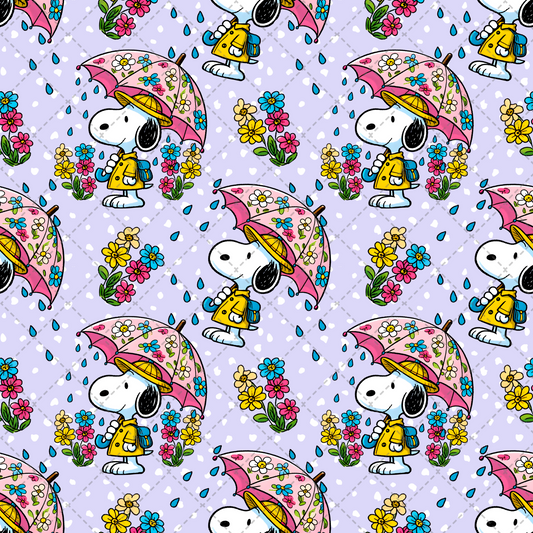 Spring Showers Seamless