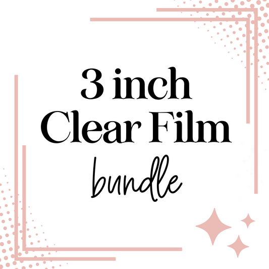 3 inch Clear Film Bundles
