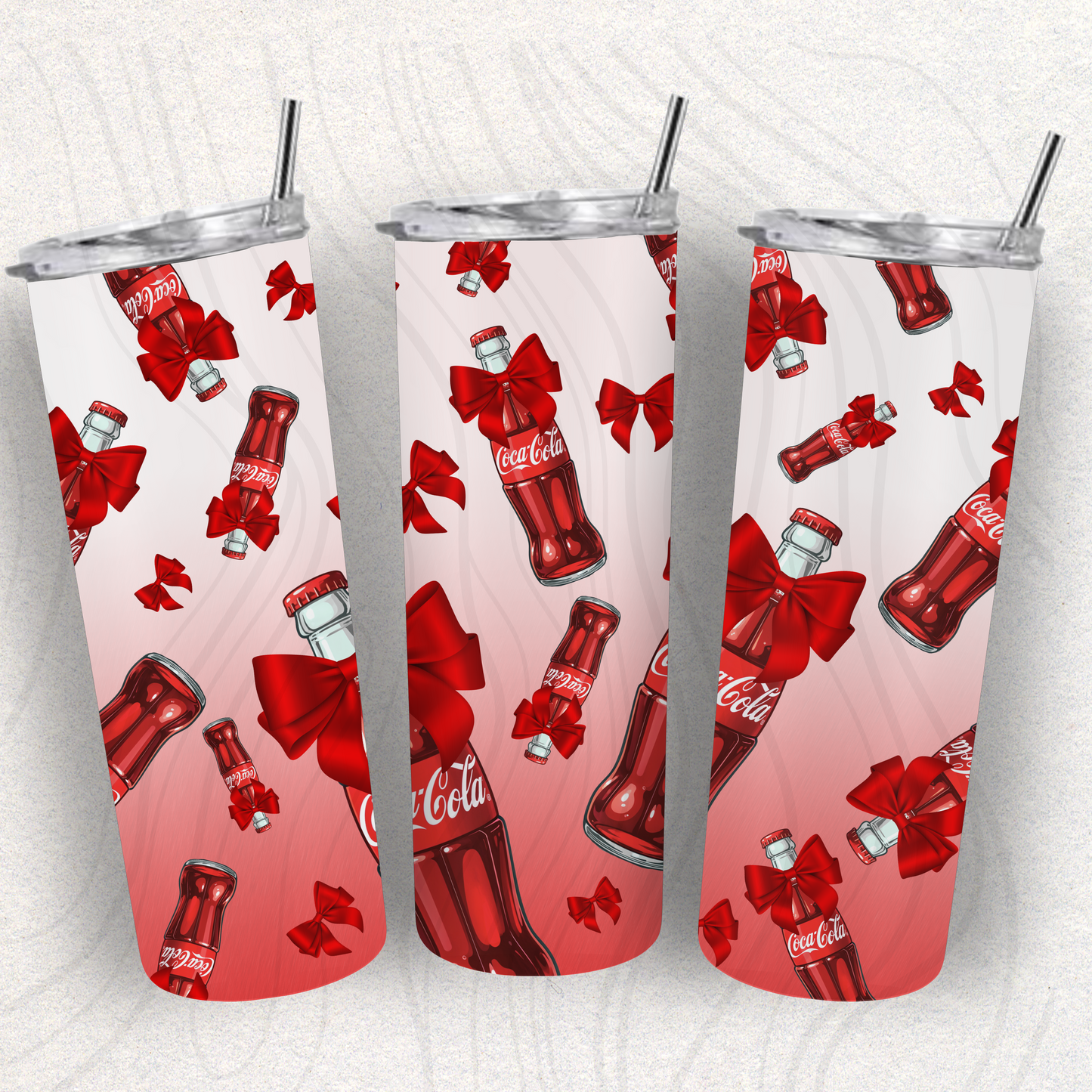 Cok Bow Tumbler Wrap Transfer