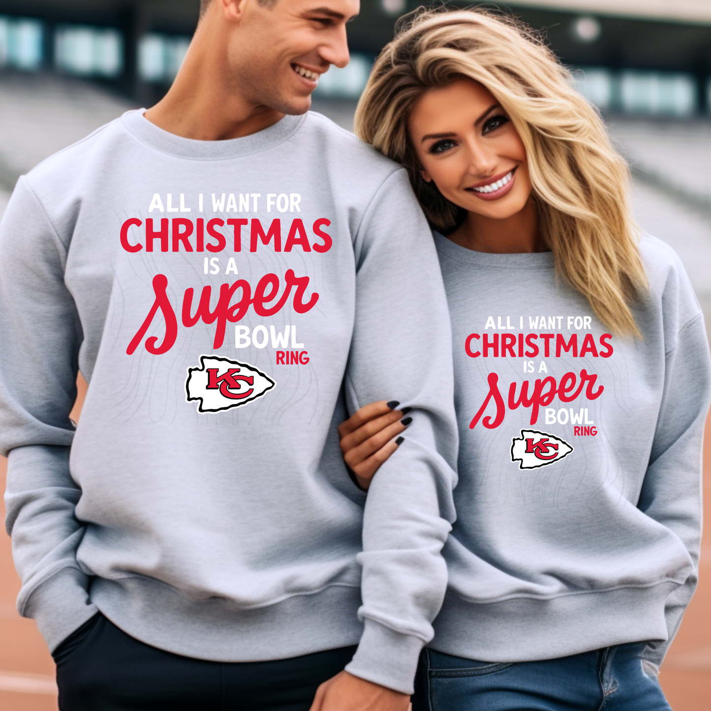 Christmas Super Bowl KCCTransfer**SOLD SEPARATELY**
